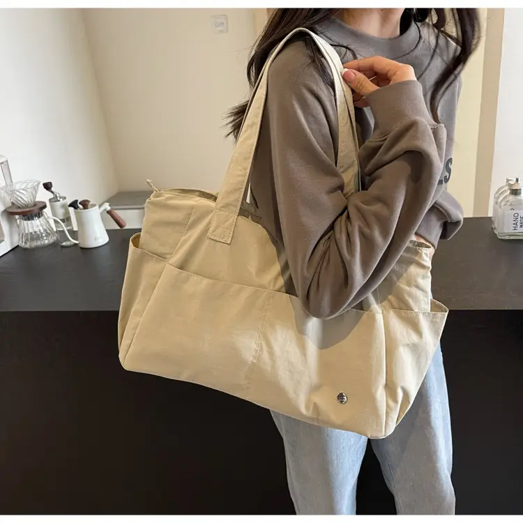 Lightweight Nylon Tote Bag for Women, Waterproof, Multi Color — feature 37