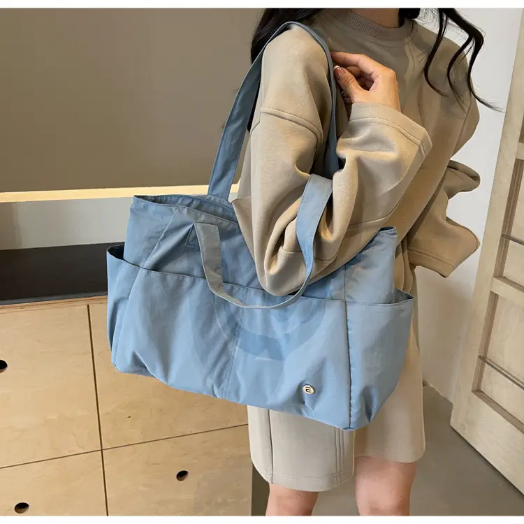 Lightweight Nylon Tote Bag for Women, Waterproof, Multi Color — feature 43