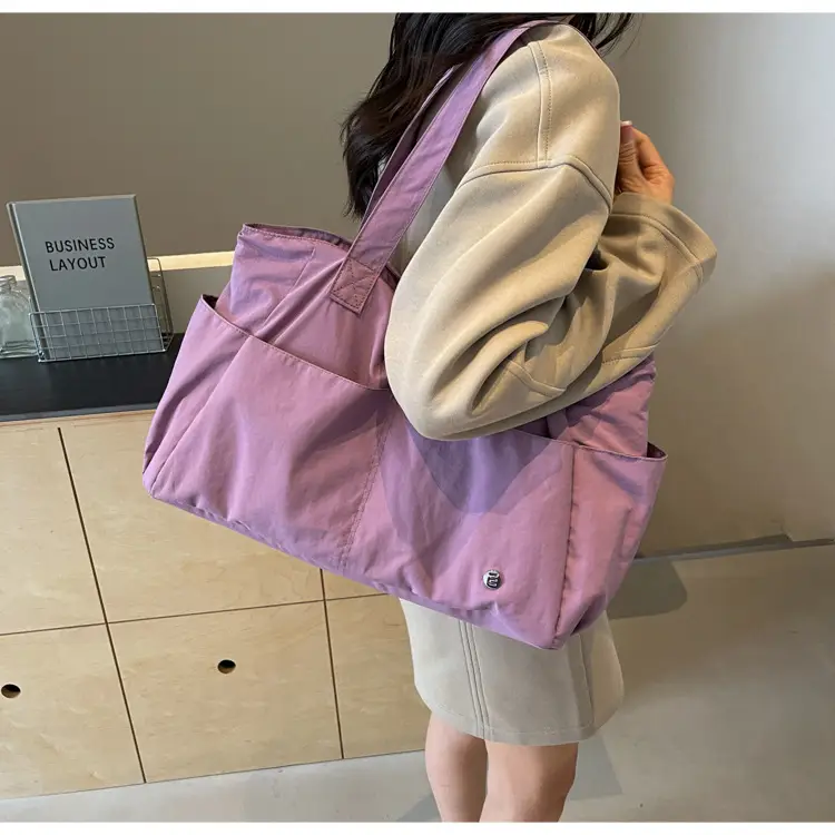 Lightweight Nylon Tote Bag for Women, Waterproof, Multi Color — feature 45