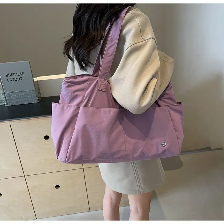 Lightweight Nylon Tote Bag for Women, Waterproof, Multi Color — feature 46