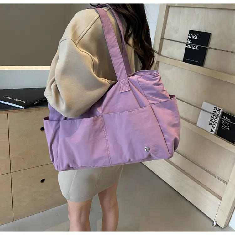 Lightweight Nylon Tote Bag for Women, Waterproof, Multi Color — feature 47