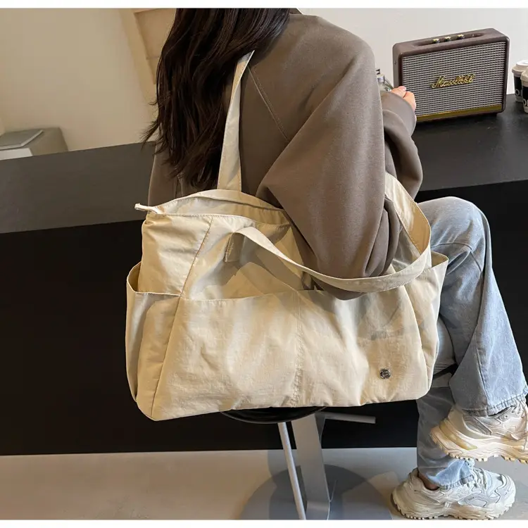 Lightweight Nylon Tote Bag for Women, Waterproof, Multi Color — feature 48