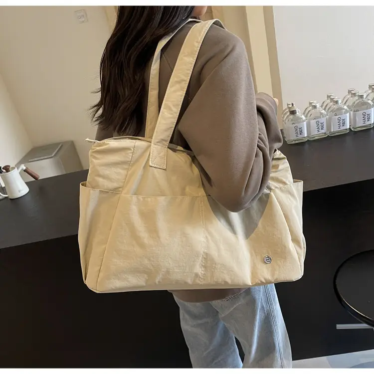 Lightweight Nylon Tote Bag for Women, Waterproof, Multi Color — feature 49