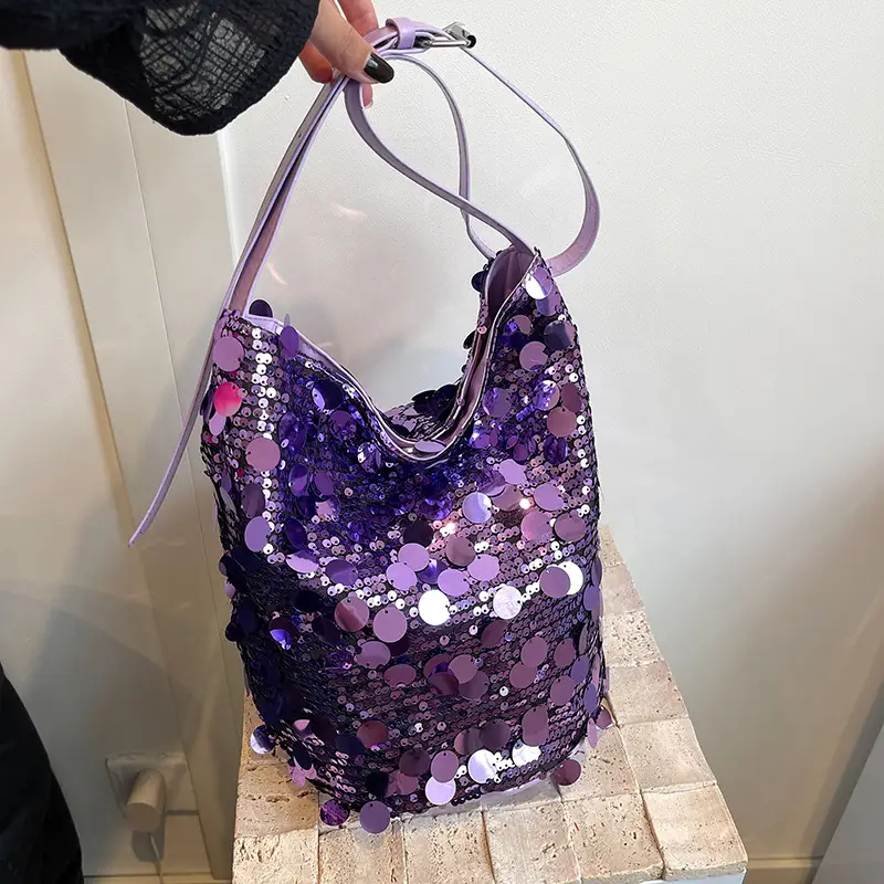 2026 Sequin Chain Crossbody Bag for Women