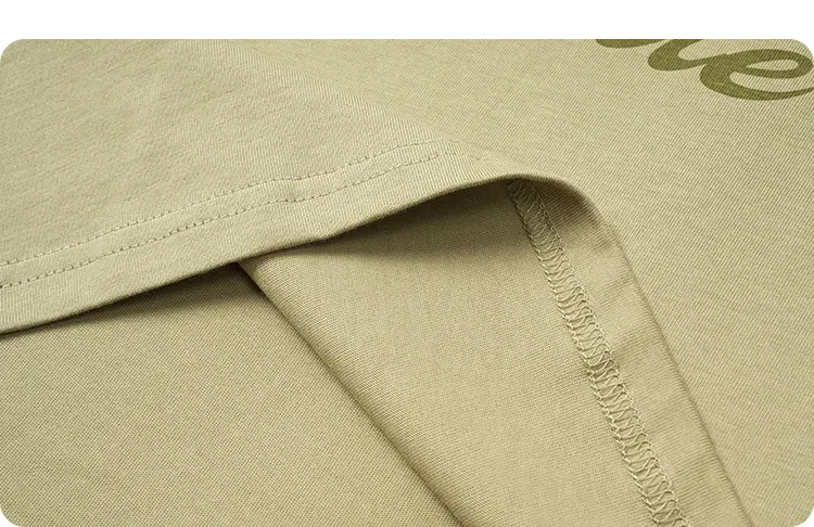 Long Sleeve T-Shirt for Girls Boys Pure Cotton Beige — feature 36