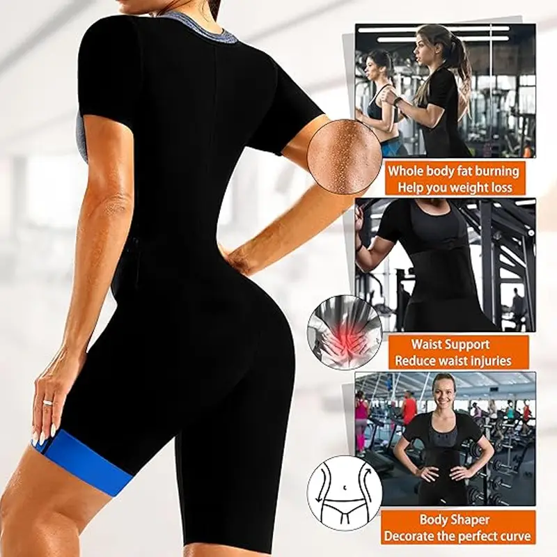 Women's Body Shaping Belt with Sauna Effect for Fat Burning Fitness Wear - Image 3