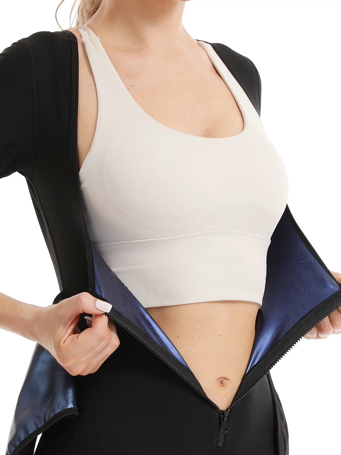 Women's Body Shaping Belt with Sauna Effect for Fat Burning Fitness Wear — feature 17