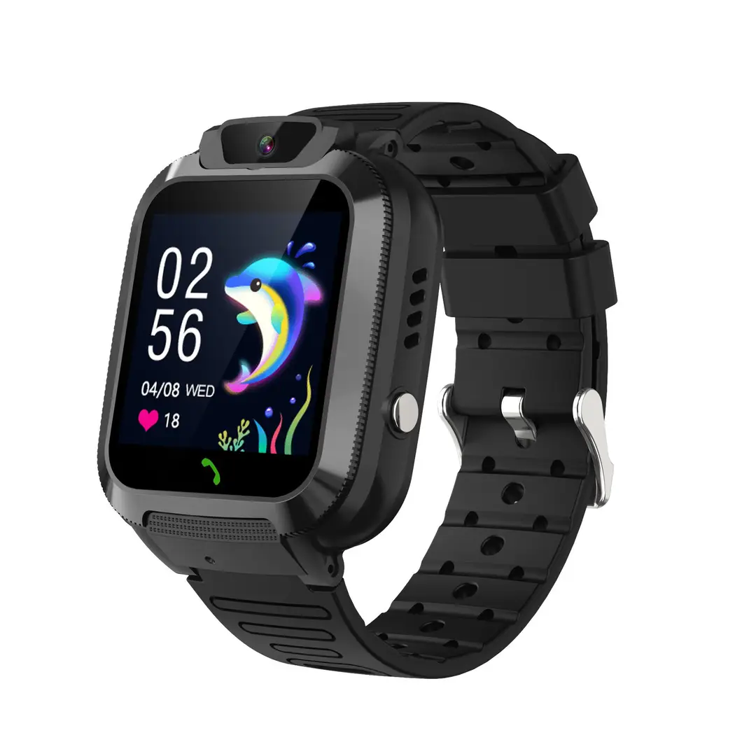 Cross-Border Fifth Generation Q12B Non-Waterproof/Q12 Waterproof Kidsren's Card Smart Phone Watch Multi-Language Export Model