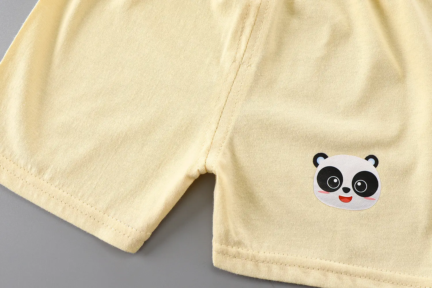 Boys Cotton Frog Print Shorts Suit Summer — feature 18