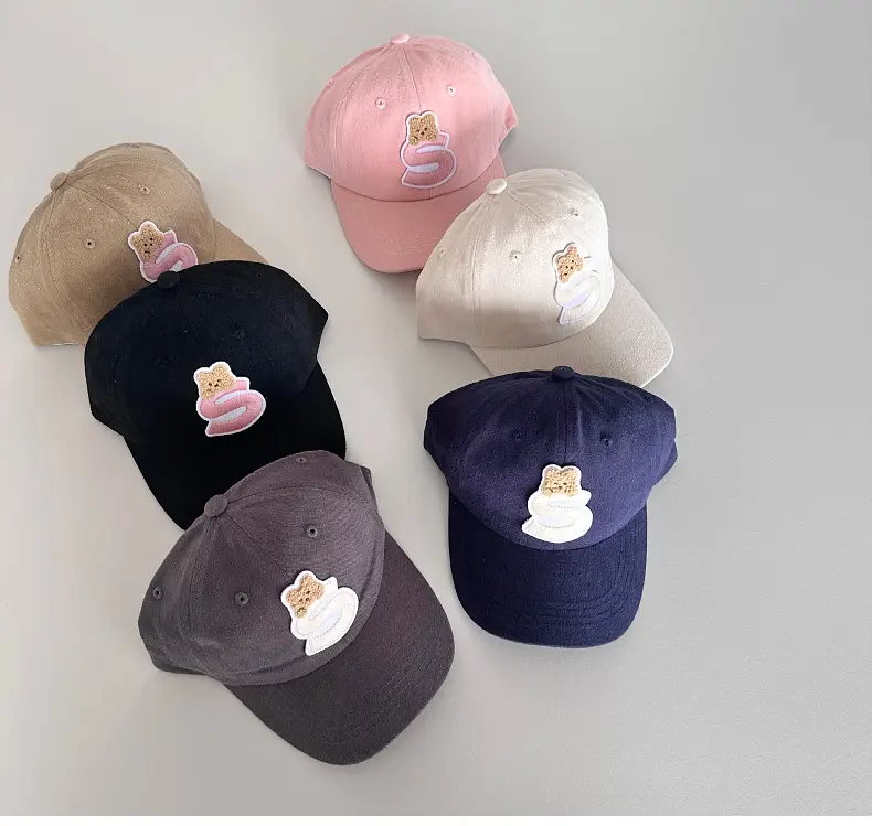 Blue Cartoon Cap for Boys Girls Travel Sun Hat — feature 10