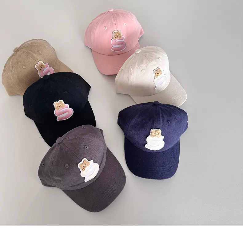 Blue Cartoon Cap for Boys Girls Travel Sun Hat — feature 3