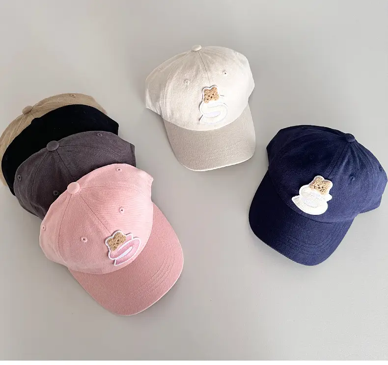 Blue Cartoon Cap for Boys Girls Travel Sun Hat — feature 9