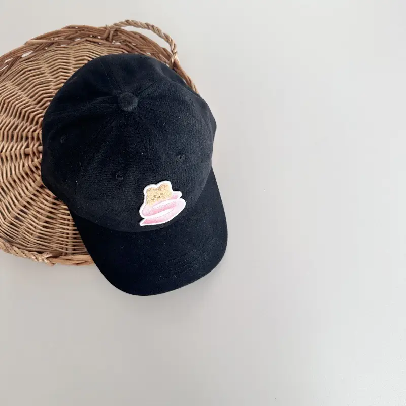 Blue Cartoon Cap for Boys Girls Travel Sun Hat