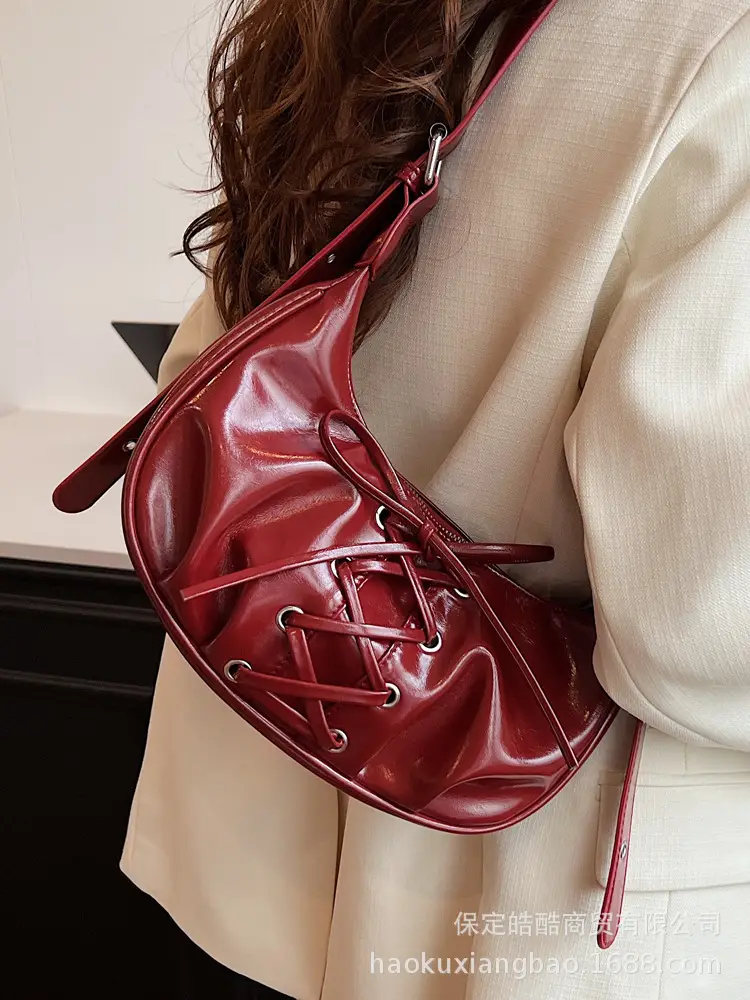Red Leather Crossbody Bag for Women 2024 - Image 8