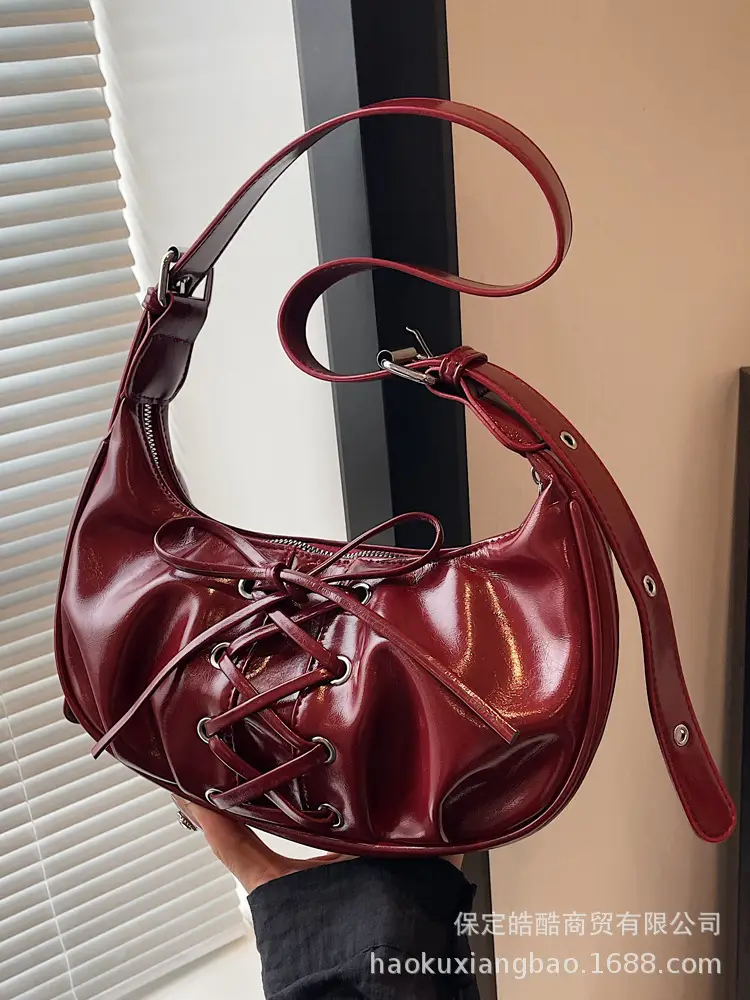 Red Leather Crossbody Bag for Women 2024 - Image 10
