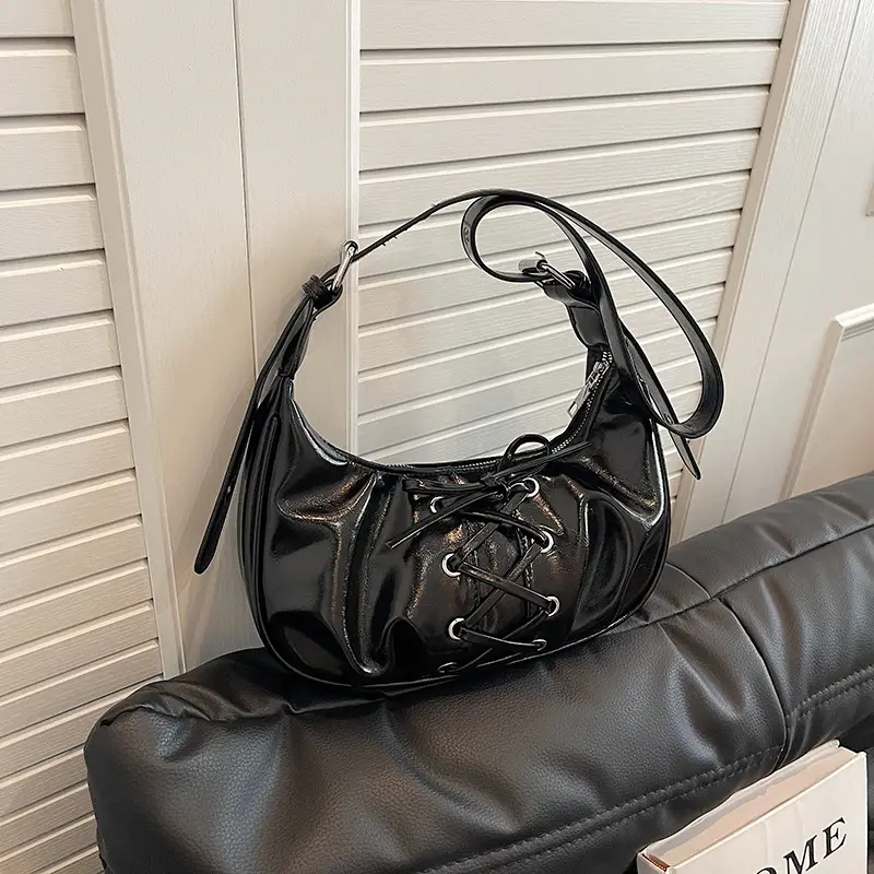 Red Leather Crossbody Bag for Women 2024 - Image 2