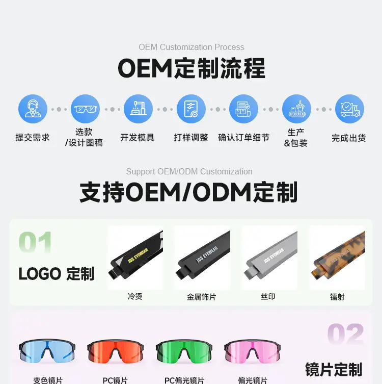 Men Windproof Orange Sunglasses Road Bike Cycling Sports — feature 3