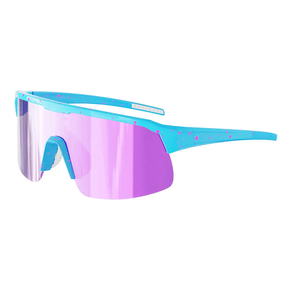 Men Windproof Orange Sunglasses Road Bike Cycling Sports