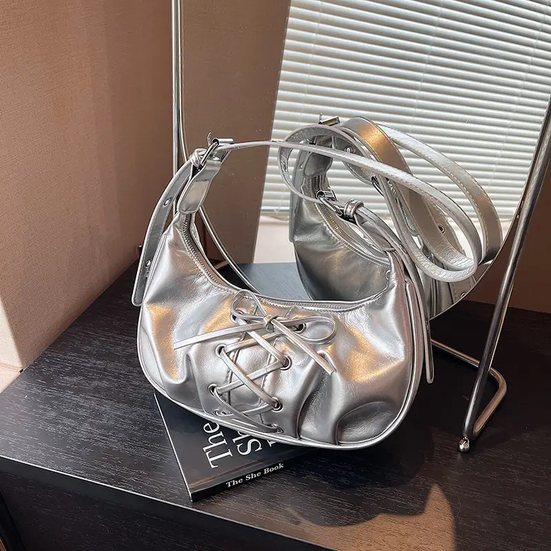 White Lace Crossbody Bag for Women 2024 - Image 5