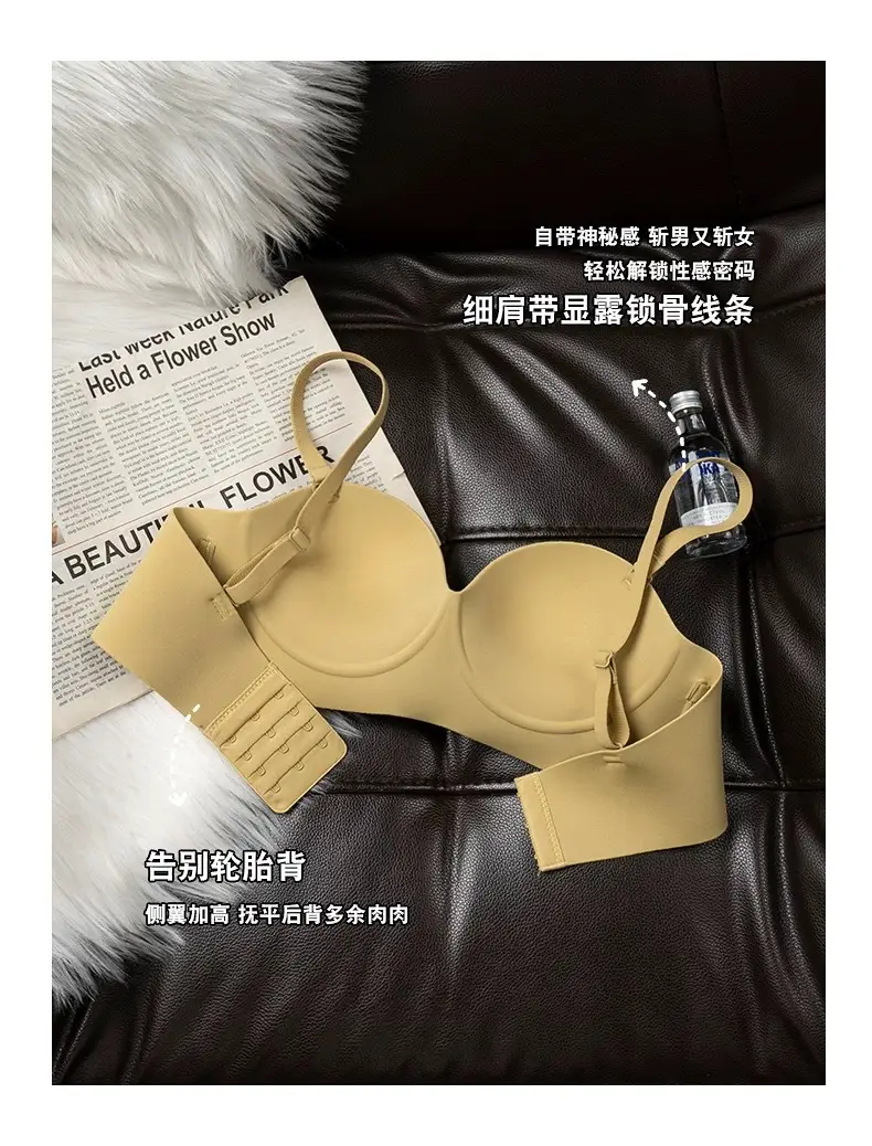 3D Boo Boo Chest Small Bra Anti-Sagging Soft Support — feature 19