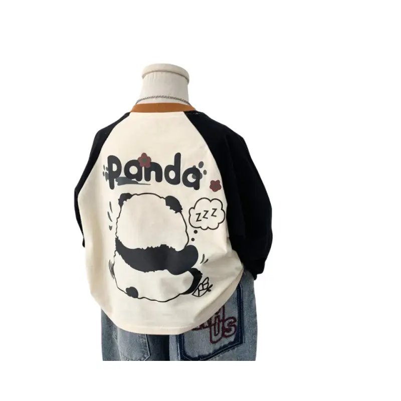 Boys Raglan Sleeve T-Shirt "Randa" Cartoon Design - Image 6