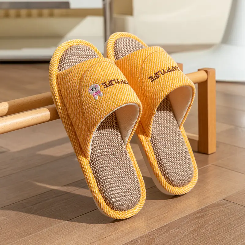 Cotton Green Slippers for Women Indoor Warm Winter - Image 31