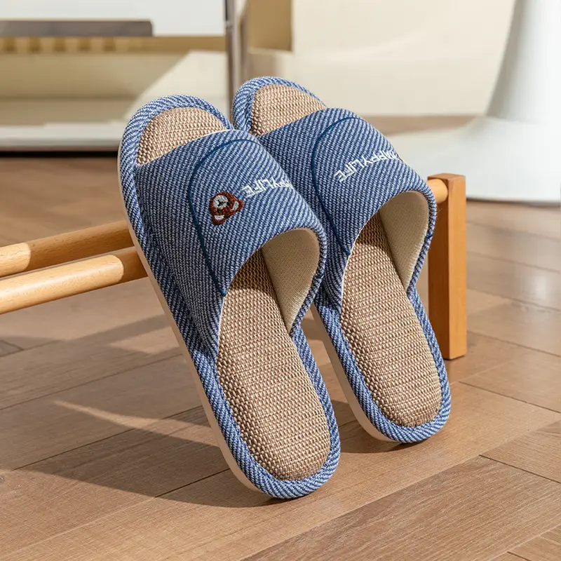 Cotton Green Slippers for Women Indoor Warm Winter - Image 32