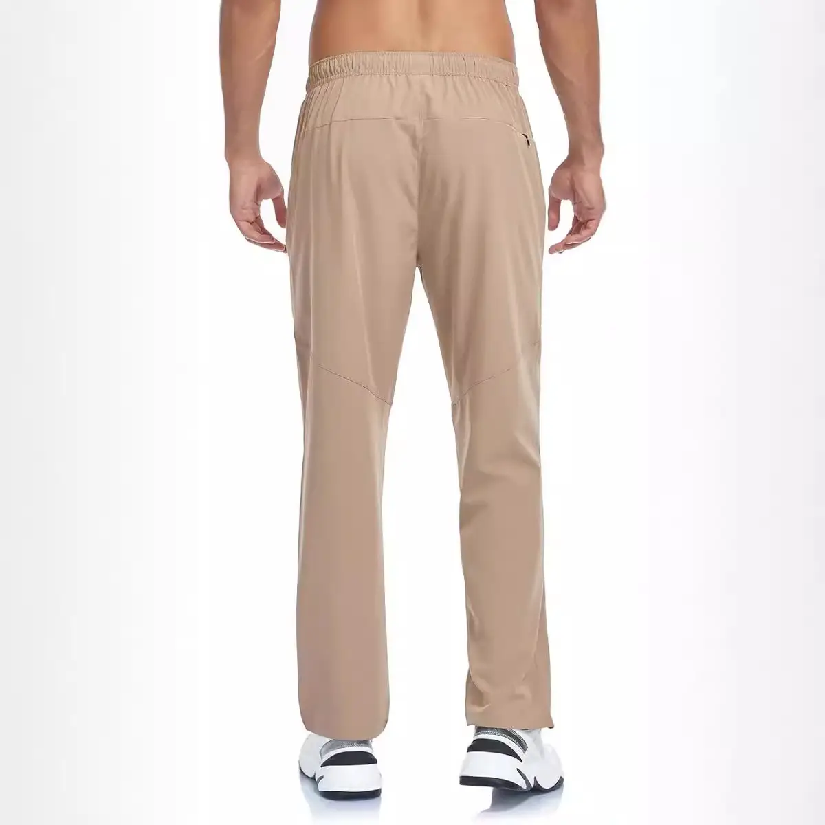 European & American Hot-selling Thin Ice Silk Casual Trousers