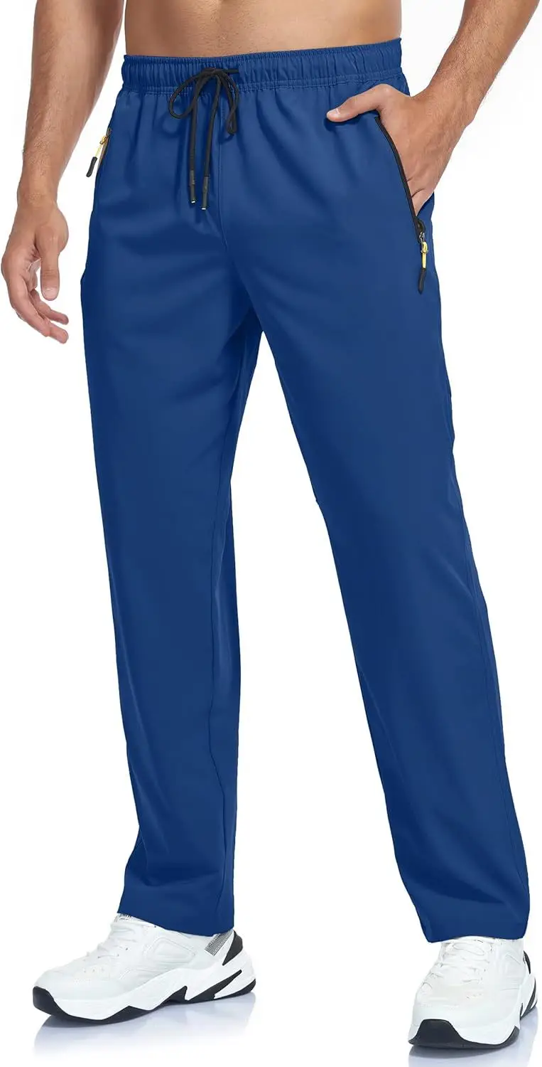 European & American Hot-selling Thin Ice Silk Casual Trousers