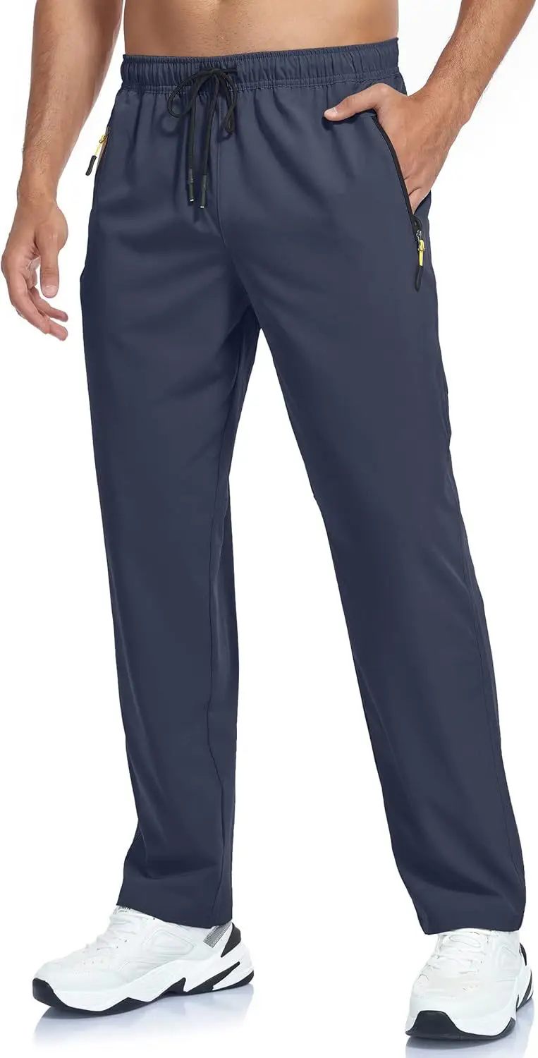 European & American Hot-selling Thin Ice Silk Casual Trousers
