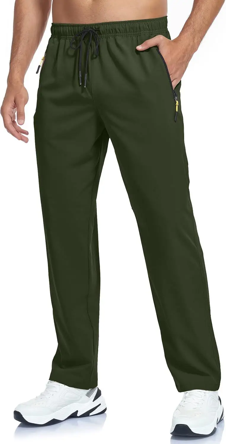 European & American Hot-selling Thin Ice Silk Casual Trousers