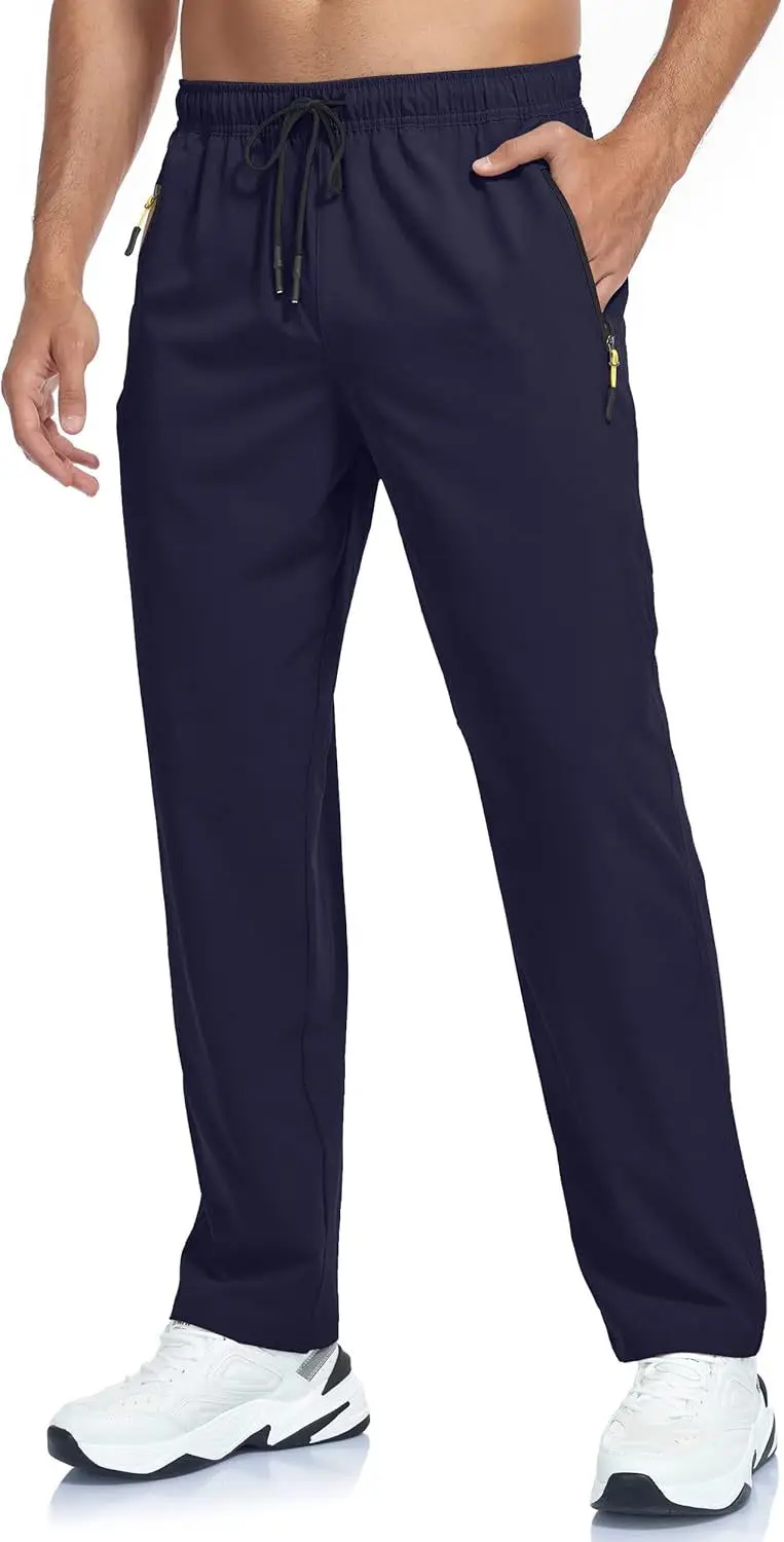 European & American Hot-selling Thin Ice Silk Casual Trousers