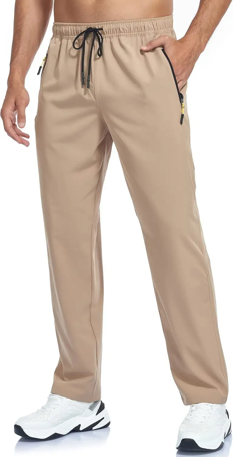 European & American Hot-selling Thin Ice Silk Casual Trousers