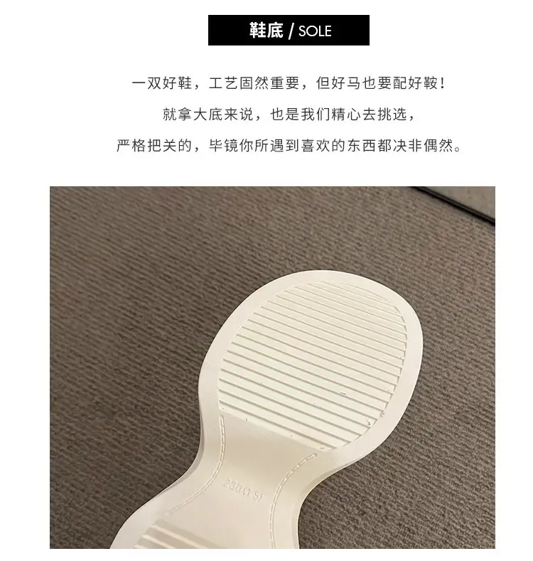Thick-soled height-increasing sandals and slippers for women's 2025 summer latest outdoor wear fashionable all-match casual small one-word sandals with sandals — feature 4