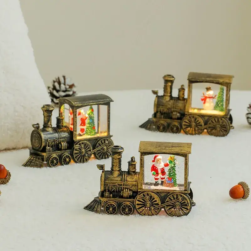 Christmas Wind Luminous Candle Lamp Set of 4 — feature 17