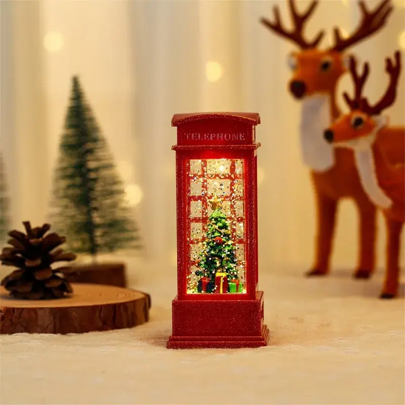 Christmas Wind Luminous Candle Lamp Set of 4 - Image 12