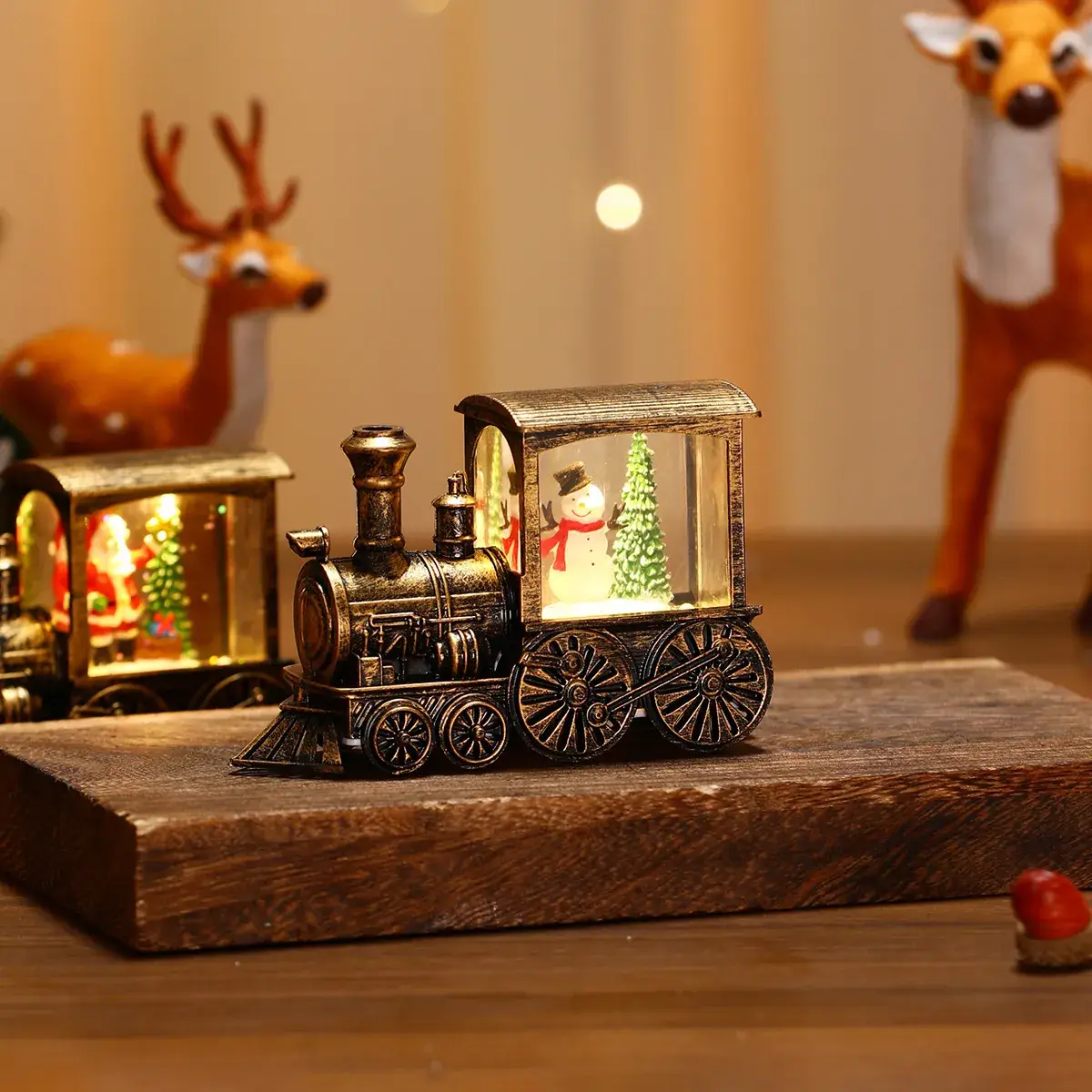 Christmas Wind Luminous Candle Lamp Set of 4 - Image 23