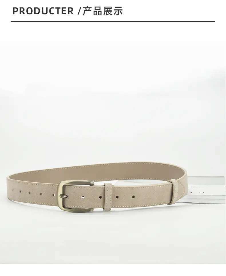 Women Frosted Belt with Pin Buckle Casual All-match — feature 9