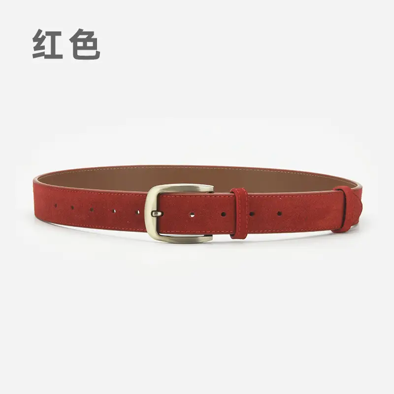 Women Frosted Belt with Pin Buckle Casual All-match - Image 2