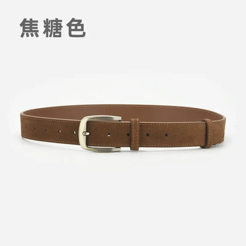 Women Frosted Belt with Pin Buckle Casual All-match - Image 3