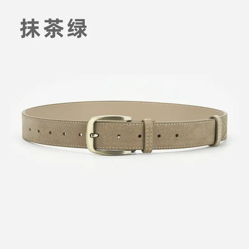 Women Frosted Belt with Pin Buckle Casual All-match - Image 7