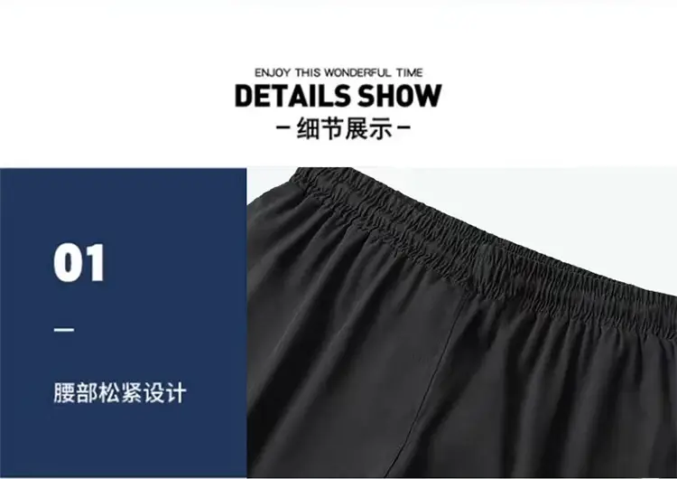 in stock swimming trunks men's anti-embarrassment new quick-drying plus size boxer swimsuit professional hot spring swimming full set of equipment — feature 22