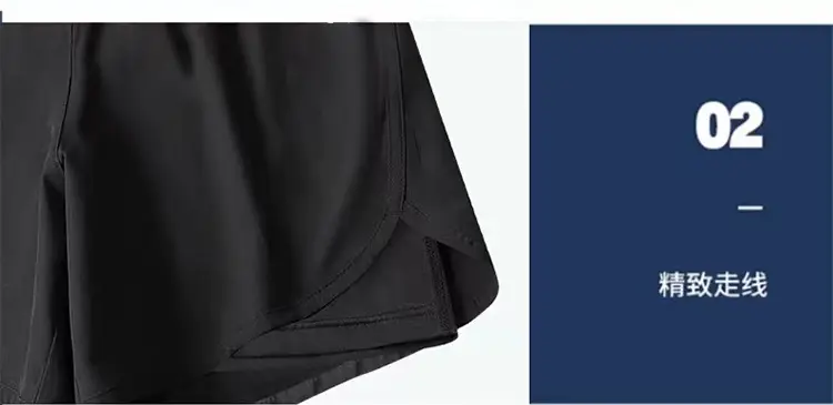 in stock swimming trunks men's anti-embarrassment new quick-drying plus size boxer swimsuit professional hot spring swimming full set of equipment — feature 23