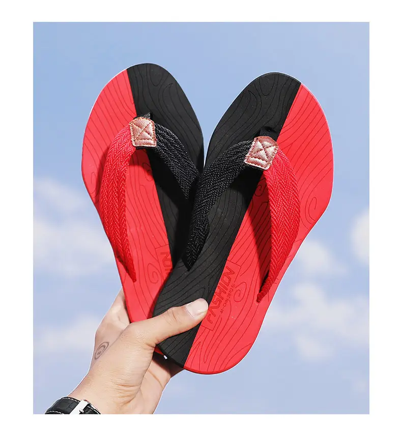 2024 Cross-border Casual Men's Slippers Men's Summer Sandals Korean Style Beach Fashionable Outfit Non-slip Vietnam Flip-flops — feature 16