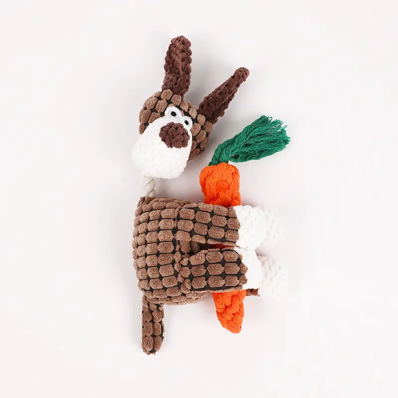 Pet Toys Dog Bite Toys Dog Bite Vocal Toys Funny Donkey Bite Resistant Molar Pet Plush Toys Wholesale - Image 8