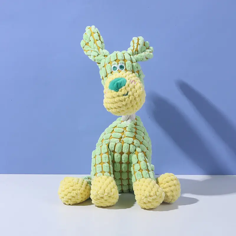 Pet Toys Dog Bite Toys Dog Bite Vocal Toys Funny Donkey Bite Resistant Molar Pet Plush Toys Wholesale - Image 4