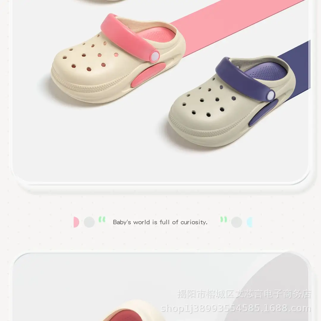 Women's New Croc Shoes Women's Thick-Soled Increased Outerwear Sandals Slippers Women's Summer Cross-Border Wholesale — feature 15