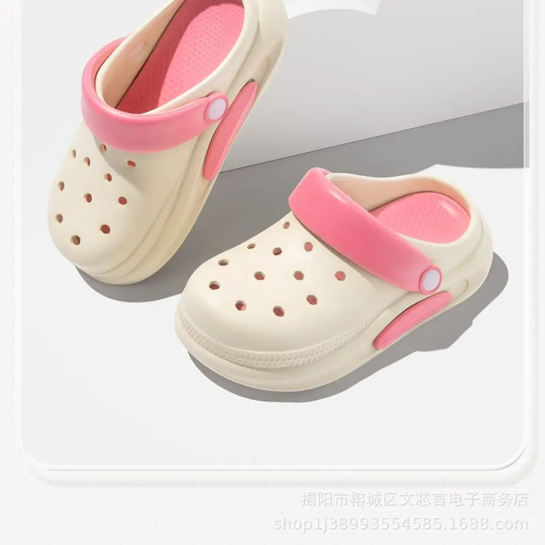 Women's New Croc Shoes Women's Thick-Soled Increased Outerwear Sandals Slippers Women's Summer Cross-Border Wholesale — feature 16