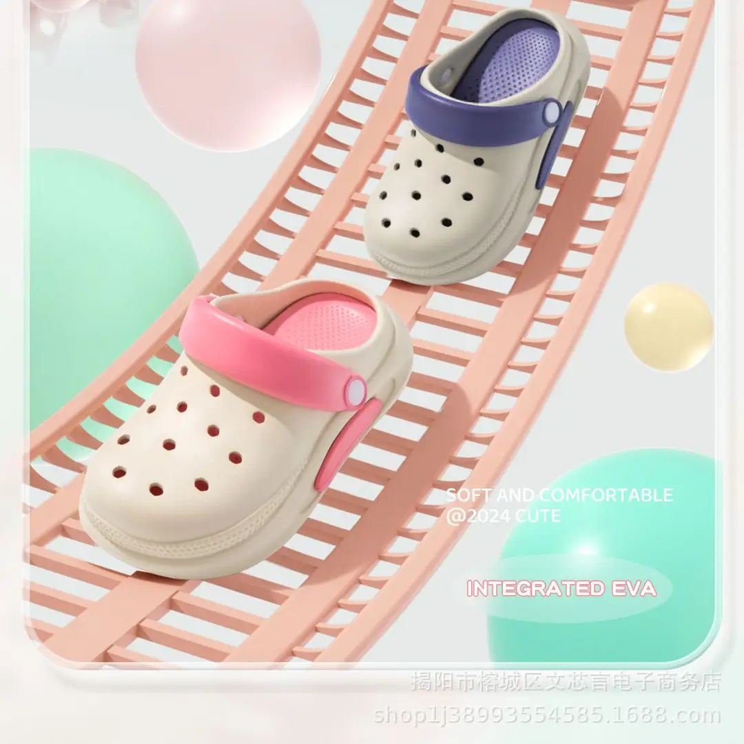 Women's New Croc Shoes Women's Thick-Soled Increased Outerwear Sandals Slippers Women's Summer Cross-Border Wholesale — feature 7