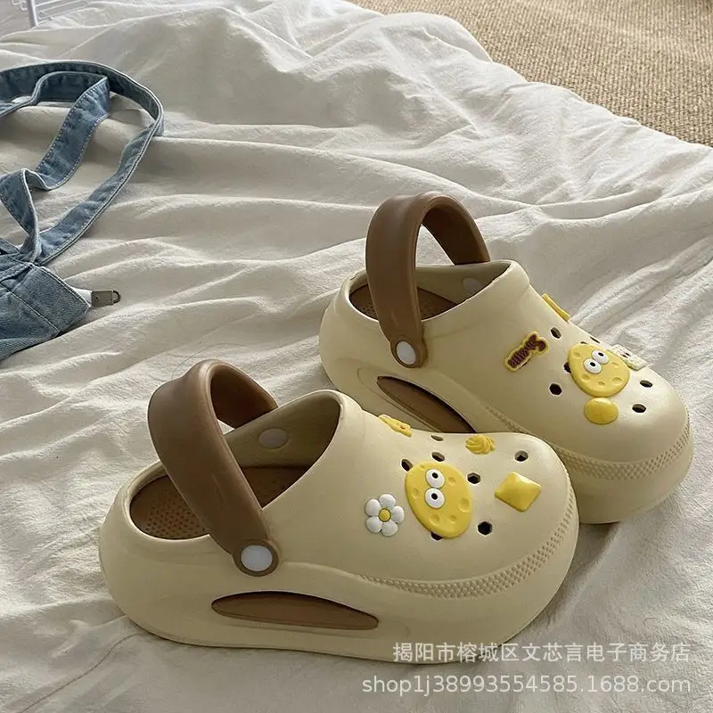 Cheese Air Cushion Shoes Coffee
